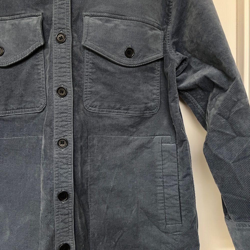 Madewell Blue Utility Jacket - Picture 4 of 8